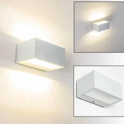 Applique murale d'extérieur Spider LED Blanc, 1 lumière