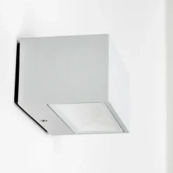 Applique murale d'extérieur Spider LED Blanc, 1 lumière