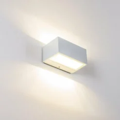 Applique murale d'extérieur Spider LED Blanc, 1 lumière