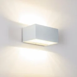 Applique murale d'extérieur Spider LED Blanc, 1 lumière
