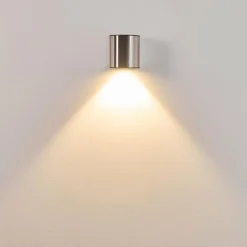 Applique murale d'extérieur Vano LED Acier inoxydable, 1 lumière