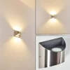 Applique murale d'extérieur Vano LED Nickel mat, 2 lumières