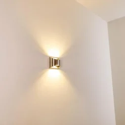 Applique murale d'extérieur Vano LED Nickel mat, 2 lumières