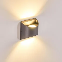 Applique murale d'extérieur Vikom LED Anthracite, 2 lumières