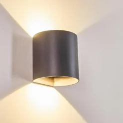 Applique murale d'extérieur Vikom LED Anthracite, 2 lumières