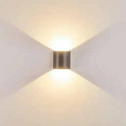 Applique murale d'extérieur Vikom LED Anthracite, 2 lumières