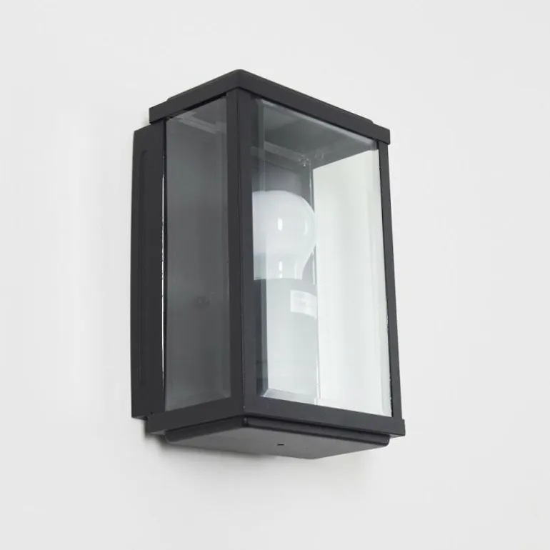 Applique murale d'extérieur Tieva Noir, 1 lumière