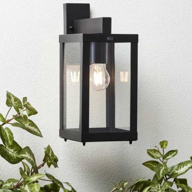 Applique murale d'extérieur Tieva Noir, 1 lumière