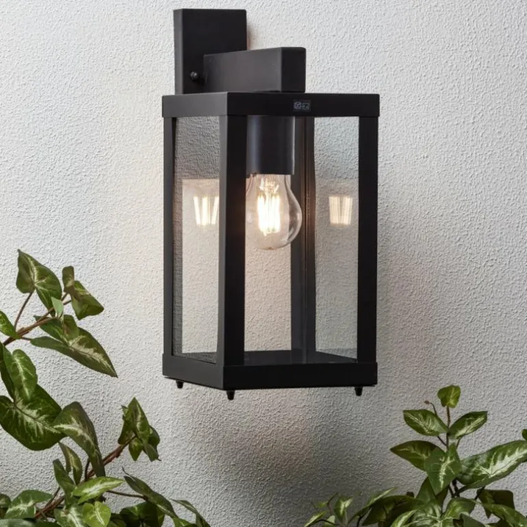 Applique murale d'extérieur Tieva Noir, 1 lumière