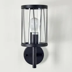 Applique murale d'extérieur Torsa Noir, 1 lumière