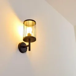 Applique murale d'extérieur Torsa Noir, 1 lumière