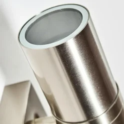 Applique murale d'extérieur Satava LED Nickel mat, 2 lumières