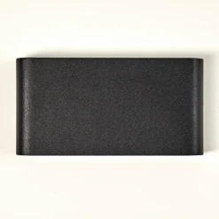 Applique murale d'extérieur Marsh LED Noir, 2 lumières