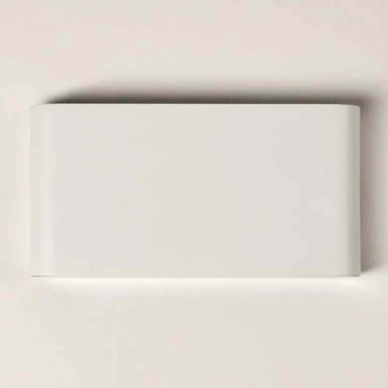 Applique murale d'extérieur Marsh LED Blanc, 2 lumières