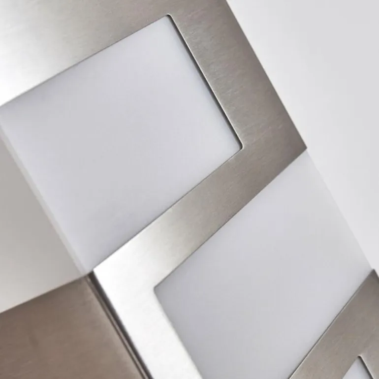 Applique murale d'extérieur Lannion LED Acier inoxydable, 3 lumières