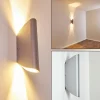 Applique murale d'extérieur Gatunga LED Argenté, 2 lumières