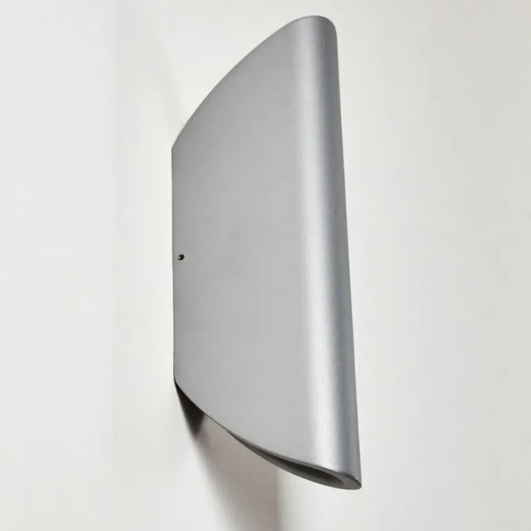 Applique murale d'extérieur Gatunga LED Argenté, 2 lumières