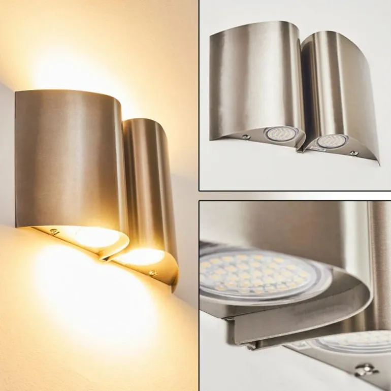Applique murale d'extérieur Cornus LED Acier inoxydable, 4 lumières