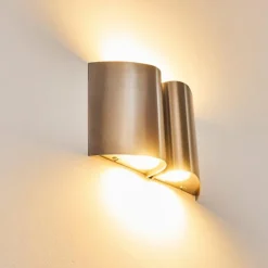 Applique murale d'extérieur Cornus LED Acier inoxydable, 4 lumières