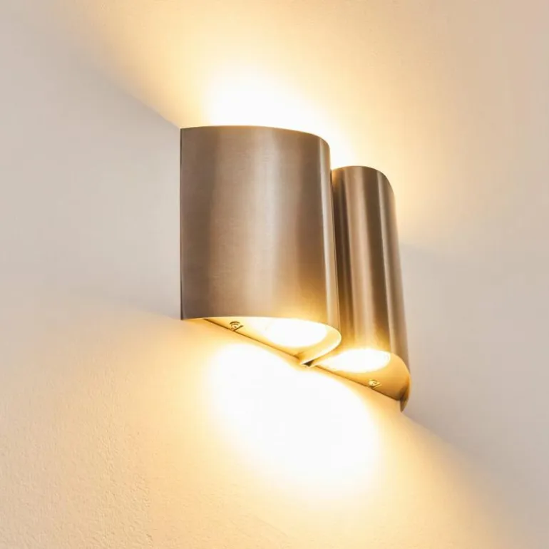 Applique murale d'extérieur Cornus LED Acier inoxydable, 4 lumières