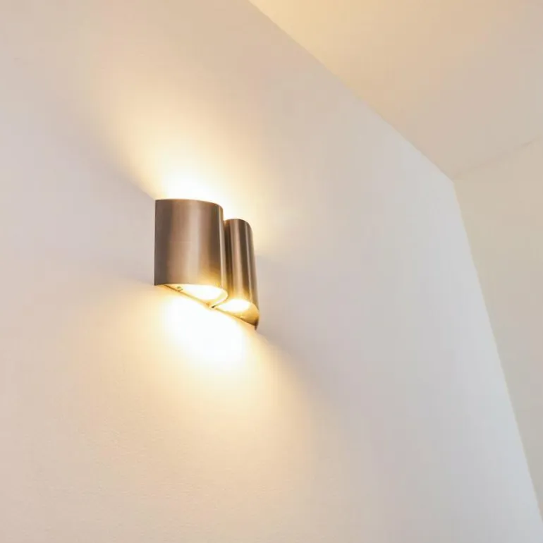 Applique murale d'extérieur Cornus LED Acier inoxydable, 4 lumières