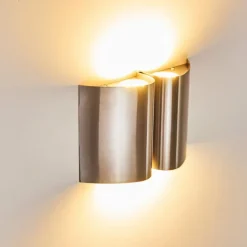 Applique murale d'extérieur Cornus LED Acier inoxydable, 4 lumières