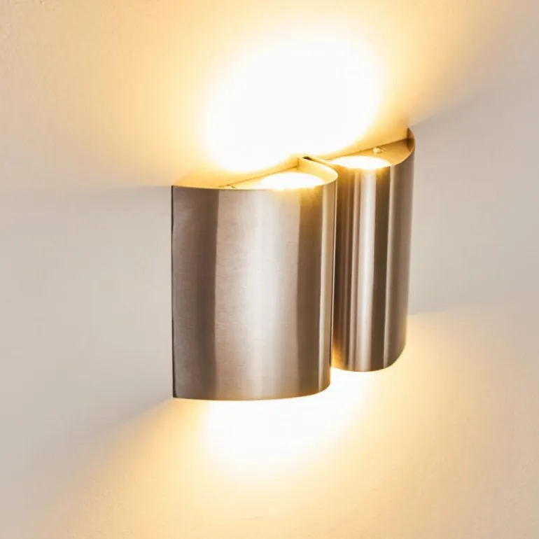Applique murale d'extérieur Cornus LED Acier inoxydable, 4 lumières