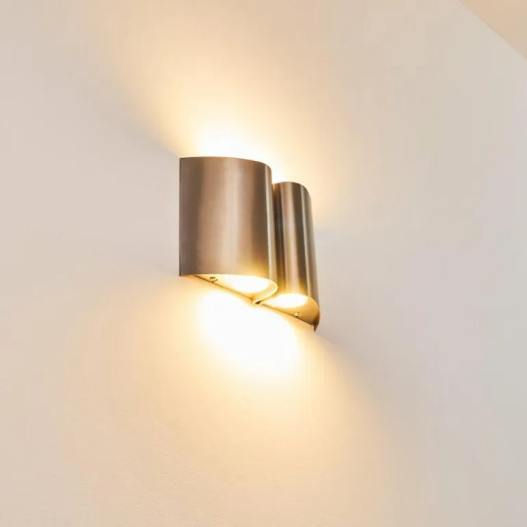 Applique murale d'extérieur Cornus LED Acier inoxydable, 4 lumières
