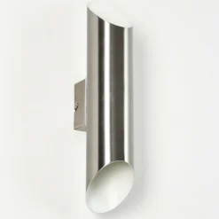 Applique murale d'extérieur Saulcy LED Acier inoxydable, 2 lumières