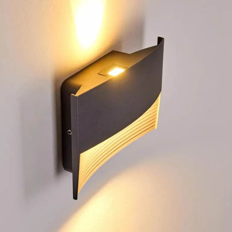 Applique murale d'extérieur Romo LED Anthracite, 1 lumière