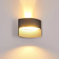 Applique murale d'extérieur Romo LED Anthracite, 1 lumière