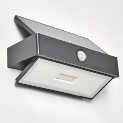 Applique murale d'extérieur Wiborg LED Anthracite, 1 lumière, Détecteur de mouvement