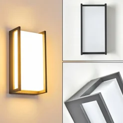 Applique murale d'extérieur Skove LED Anthracite, 1 lumière