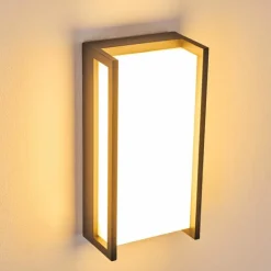Applique murale d'extérieur Skove LED Anthracite, 1 lumière
