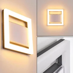 Applique murale d'extérieur Linna LED Aluminium, 1 lumière