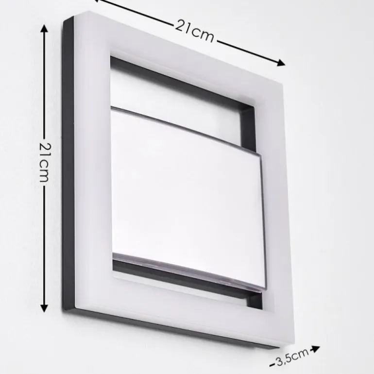Applique murale d'extérieur Linna LED Aluminium, 1 lumière