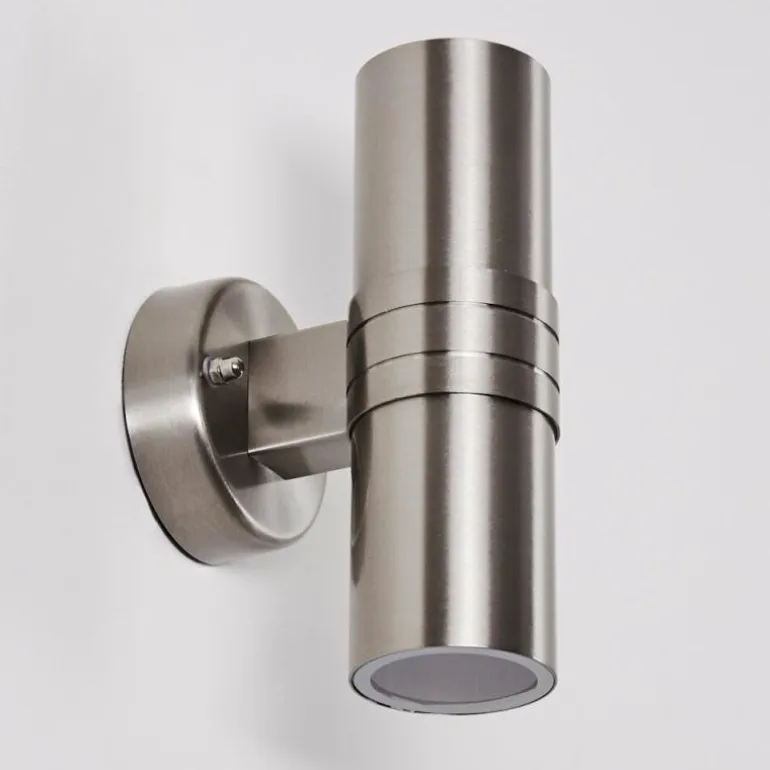 Applique murale d'extérieur Satava LED Chrome, 1 lumière
