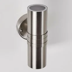 Applique murale d'extérieur Satava LED Chrome, 1 lumière