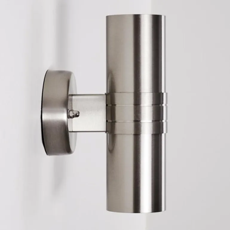 Applique murale d'extérieur Satava LED Chrome, 1 lumière