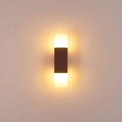 Applique murale d'extérieur Buhrkall Rouille, 2 lumières