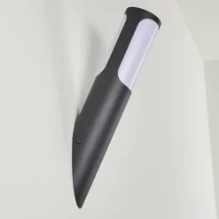 Applique murale d'extérieur Nalmaibrück Anthracite, 1 lumière