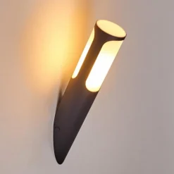 Applique murale d'extérieur Nalmaibrück Anthracite, 1 lumière