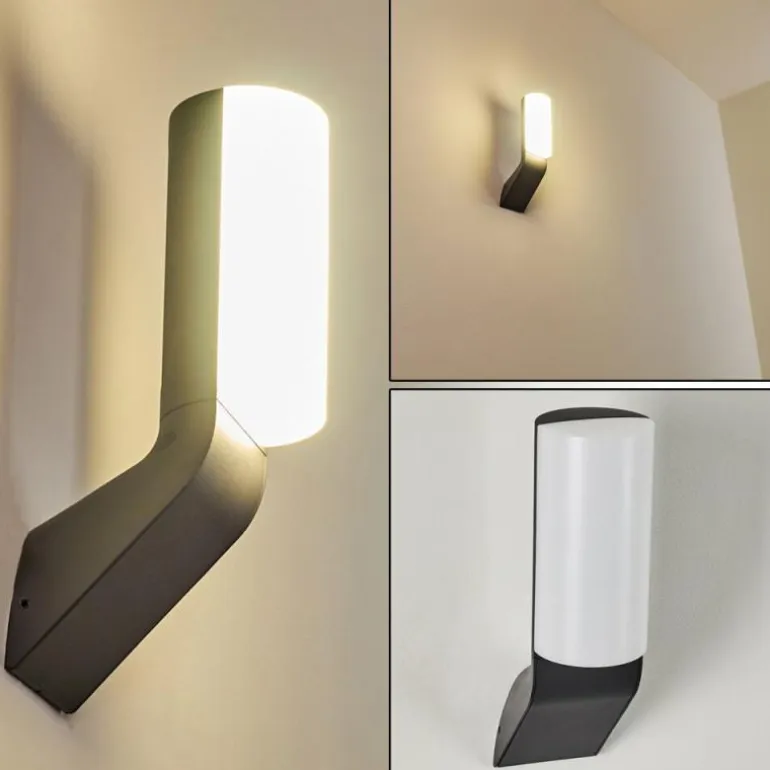 Applique murale d'extérieur Bovlund LED Noir, 1 lumière