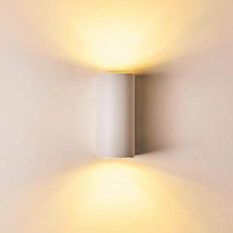 Applique murale d'extérieur Pailly LED Blanc, 2 lumières