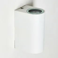 Applique murale d'extérieur Pailly LED Blanc, 2 lumières