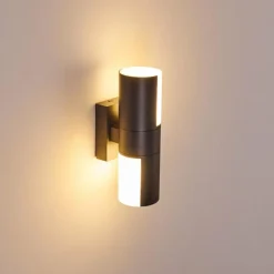 Applique murale d'extérieur Baulund LED Anthracite, 1 lumière