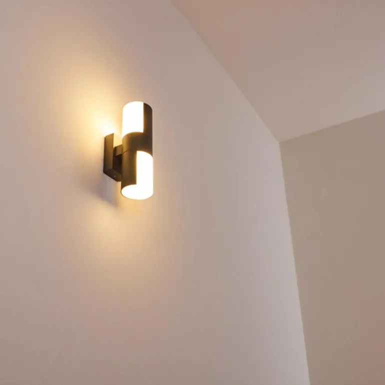 Applique murale d'extérieur Baulund LED Anthracite, 1 lumière