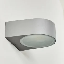 Applique murale d'extérieur Haderslev Gris, 1 lumière