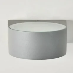 Applique murale d'extérieur Haderslev Gris, 1 lumière