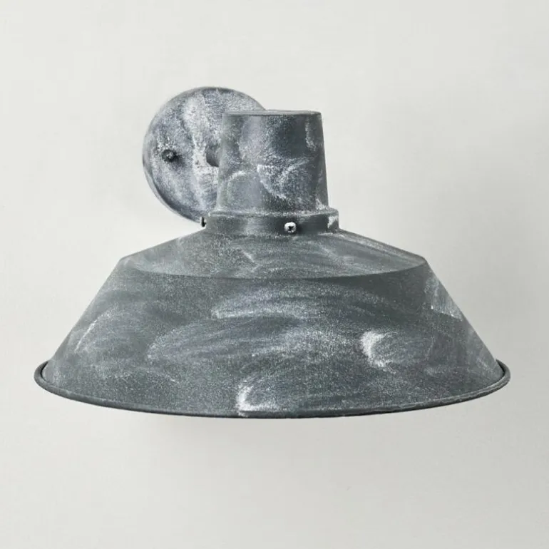 Applique murale d'extérieur Maloja Gris, Blanc, 1 lumière